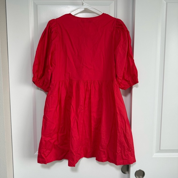 Red Mini Dress - Picture 2 of 6